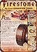 Produktbild metalsigns 1945 Firestone De Luxe Champion Tires Vintage Look Reproduktion Metall Blechschild 30,5 x 45,7 cm