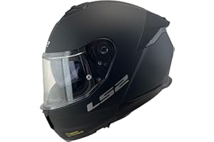 DOBLE XX LS2 Helmets Casco Integral KPA FF808 Stream II Talla L (59/60) Negro Mate 22.06