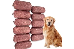 PAWSITIVE RAW FOODS High-Protein Raw Dog Food - Frozen Chicken Mince - 10kg (20 × 500g) - Natural & Grain-Free Meal for Dogs - Dog Meal