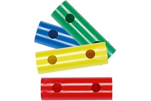 Moveandstic 4 er Set 15 cm Rohr blau,grün,gelb,rot