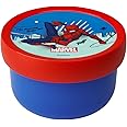 Mepal - Fruitbox Campus - Snack box for kids - Dishwasher and microwave safe - BPA free - 300 ml - Spiderman