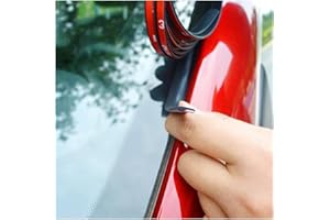 GTLM Toit Ouvrant Protection Joint Caoutchouc pour la Protection,Mise à Niveau Joint Porte Voiture avec Un Adhésif Puissant,Universel en Caoutchouc pour Les Voitures,Camions,SUV (19mm×7M)