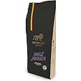 Marley Coffee 20% Jamaica Blue Mountain Medium Roast Coffee Beans 1kg - Smile Jamaica Blend - Marley Coffee - From The Marley Family - Rainforest Alliance Certified - Strength 3