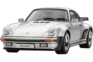 Tamiya 300024279 Porsche 24279 911 Turbo 88 1:24 Car Model Kit, Grey