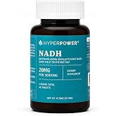 Hyperpower NADH (Nicotinamide Adenine Dinucleotide) 20 mg | 60 Tablet, 1200 mg Toplam | Made in USA