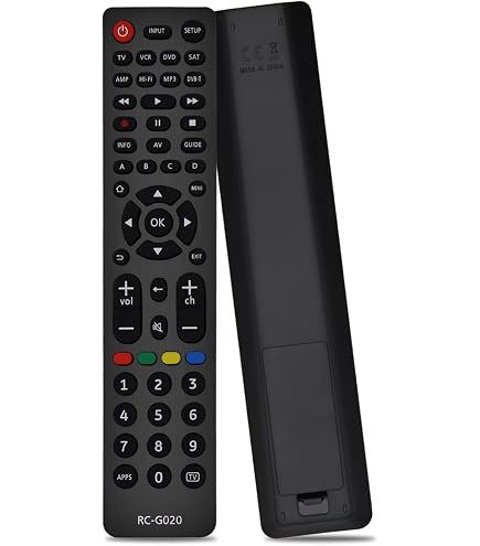 Universal-Fernbedienung Für Gelhard/Smart Tech TVs – Passt Für 40QW01V, GTV2226, GTV2492 (QLED WebOS) – Infrarot, Keine Programmierung Nötig