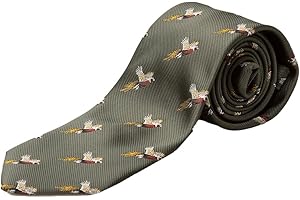Rydale Pheasant Shooting Tie Country Game Bird Hunting Ties 2 Colours