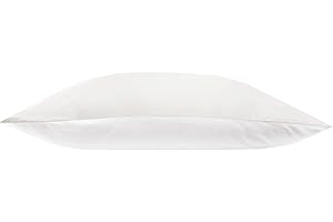 Jasmine Silk 100% Pure Mulberry Silk 19 Momme Charmeuse Silk Pillowcase With Cotton underside for Hair and Skin 1pc 50 x 75 cm Hypoallergenic Envelope Closure (White)