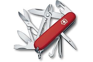 Victorinox fickkniv Deluxe Tinker (17 funktioner, Phillips skruvmejsel, kombinationstång, sax)