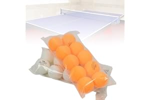 Fancyland palla per tennis da tavolo, 10 pezzi, professionale, pallina da tennis da tavolo, 40 mm di diametro, peso 2,9 g, 3 stelle, palline da ping-pong per la formazione a bassa competizione