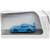 Schuco 1:87 Porsche 911 GT3 RS (997) Hellblau - Hochwertiges Diecast Modellauto im Maßstab 1:87, Modellauto, 1:87, Auto, Samm