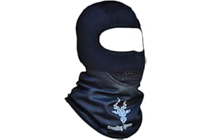 Sterling Sports® Black Windproof Motorcycle Balaclava Motorbike Helmet Winter Bike Face Thermal Full Face & Head Covers-Motorbike Balaclava Motorbike Helmet Cover Balaclavas for Men