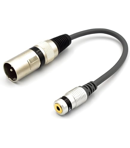 BMPCC Camera Audio Cable TA3M to XLR 3 Pin Microphone for Blackmagic Design Pocket Cinema Camera 4K (80cm