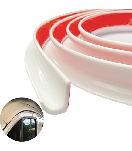 J Shape Gouttière RV, Gouttière Camping Car 2.5m J Shaped Gouttière RV