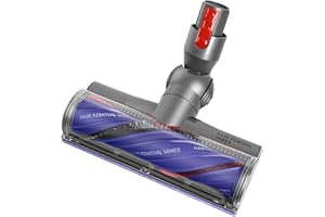 Yivy Testina di aspirazione compatibile con Dyson V7, V8, V10, V11, V15, spazzola per pavimenti progettata tappeti e pavimenti duri, pulizia profonda dei tappeti, previene l’aggrovigliamento capelli
