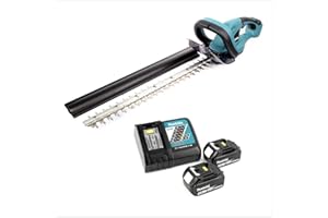 Makita DUH 523 Akku Heckenschere 18V 52cm mit 2x 3,0Ah Akku und Ladegerät