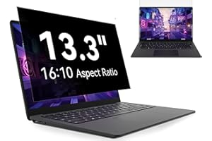 PROTESCREEN Pellicola Privacy 13.3 Pollici 16:10, Laptop Filtro Privacy Schermo Compatibile con HP/dell/Acer/Lenovo/Thinkpad/Samsung/ASUS/Sony, Rimovibile Pellicola Antiriflesso Protezione