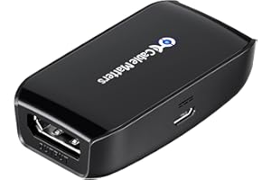 Cable Matters 8K DisplayPort Repeater aktywny do Oculus Rift S (wzmacniacz sygnału DisplayPort, wzmacniacz DisplayPort) z 8K 60 Hz (do 9 m), 4K 120 Hz do HTC Vive, monitorów gamingowych i wielu innych