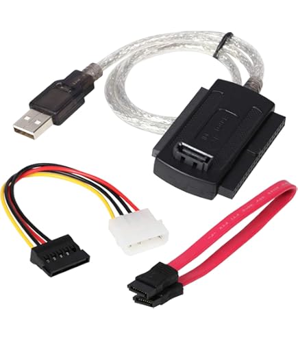 Goobay SATA Adapter Voor Harde Schijven USB 3.0 En IDE/USB Schijf HDD Ssd Incl A Naar B Kabel Molex 12v 2a Voeding Externe 72013 1549425854