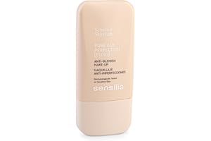 Sensilis Pure Age Perfection Maquillaje 8 Horas de Duración, Tratamiento Antiimperfecciones, Para Pieles Grasas y Con Acné