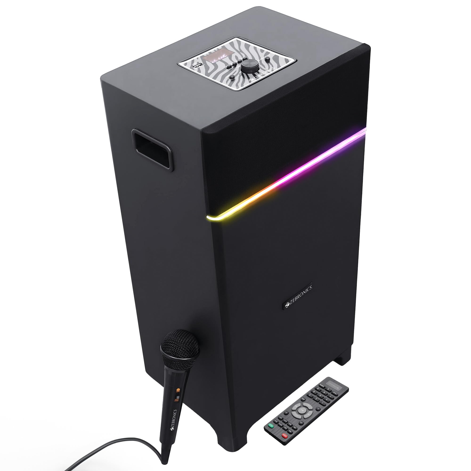 ZEBRONICS Beast 501 Bluetooth Party Speaker Review Powerful 80W Sound