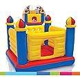 VWretails® Playhouse Inflatable Jump-O-Lene Castle Ball Pit for 3-6 yrs (Blue, Yellow, Red) (Castle Bouncer)