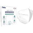 La' Forte Melt Blown Fabric N95 Mask 5 Layer Niosh Approved Reusable Anti Fog Dust Proof Adjustable Mask Without Valve, White, 4 Piece