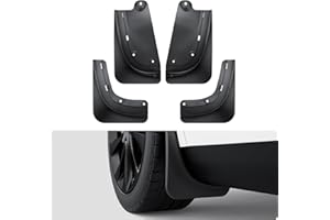 BASENOR 2026 2025 Tesla Model Y Juniper Mud Flaps Splash Guards [No Drilling No Tape] All-Weather Mud Guard, Tire Protector Mudflaps for Model Y Juniper 2025 2026(Standard, Premium & Performance)