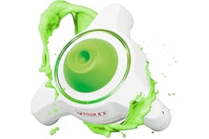 PRECIPETTE Mini mixeur Vortex 5600 tr/min Lab Vortex Shaker avec interface USB pour la charge, fonction tactile, diamètre orbital de 6 mm, forte capacité de mélange, peintures acryliques, vernis à ongles