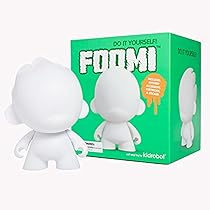 Kidrobot Mikro Munny Dünya Trikky 4 Inç Munny Boş Diy Yumuşak Vinil Rakam,Özelle