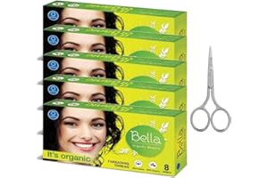 Bella Threading Thread - Pack of 5 (8 Spools in Each Box) with Scissor by Behal International