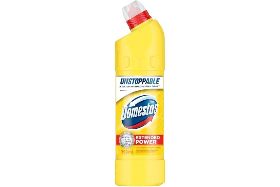 Domestos Lemon Multipurpose Stain Removal Thick Bleach Cleaner 750ml