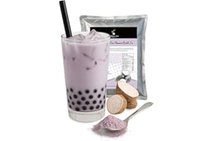 BUBBLE TEA HOUSE CO. Bubble Tea House Taro Bubble Tea Powder 1kg – 3 in 1 Instant Milk Tea Mix for Smooth Creamy Drinks – Premium Cafe Quality Taro Beverage Powder