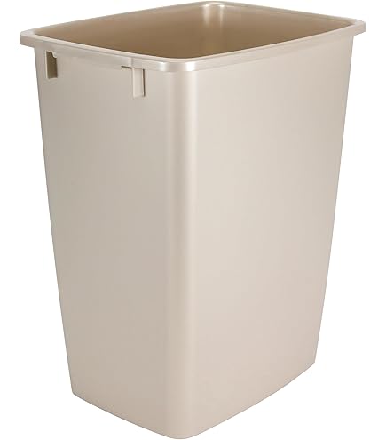Rubbermaid Commercial Products Fg295773Blue Plastic Resin Deskside Recycling Can, 10 Gallon/41 - View #3