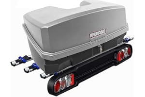 Ménabo Race 3 Kupplungsträger Fahrradträger 3Räder klappbar QuickStop + Nekkar Gepäckbox Silber