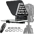 Desview 【Official】 T3 Teleprompter, Teleprompters for Smartphone Tablets up to 11 inch 70/30 Beam Splitter Glass with Remote Control for Camera Video Recording, -T3-iPad-Tablet-Teleprompter