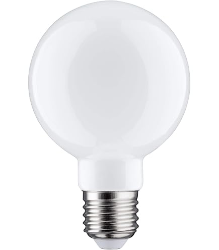 SOLHETTA LED Lampe E14 806 Lumen 45mm Dimmbar/Globe Opal Weiß
