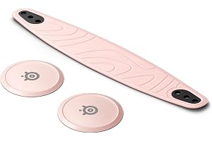 SteelSeries Arctis Nova Booster Pack Rosenkvarts - Tillbehör till spelheadset - Flerfärgat nylonpannband - Anpassa med unika metalliska högtalarplattor - begränsad upplaga samlarobjekt