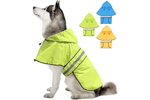 WEESIBER Dog Raincoat