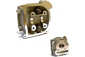 GY6-ERSATZTEILE_DE ZYLINDER KOPF 50ccm Ø39mm KOMPLETT MONTIERT * 69mm (lange) VENTILE für 4-TAKT 139QMA / 139QMB GY6 Motoren CHINA ROLLER 50