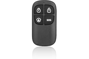 Chuango RC-80 - Pack de 2 mandos a Distancia (Sistema de Seguridad, Color: Negro)