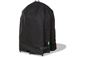 MEHR GARTEN Funda Protectora para Parrilla de Tetera | Ø 68 cm x 69 cm Adecuada para Ø 57-63 cm | Poliéster Tejido Oxford 600D, Color: Negro