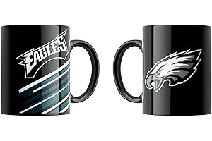 Great Branding Philadelphia Eagles NFL Classic Mug (330 ml) Stripes Tasse - Stk