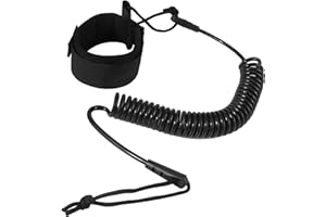 JSMTKJ Surf en Laisse, Leash Surf, Laisse de Planche de Surf en TPU, Durable, pour Stand up Paddle Board, Shortboard, Surfboard ect(5mm * 3mètres)