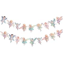 Encuryna 31 Pezzi Topper Per Cupcake Fate: Decorazioni Torta Compleanno Con Scritta Happy Birthday E 5 Disegni, In Carta Glitterata E Bambù - 5