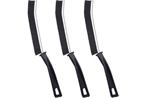 XMBYGEY Hartborsten Eckenreinigungsbürste Premium Spaltreinigungsbürste Fugenbürste Reinigungsbürste Fugenreinigungsbürste Multifunktionale Bürste. (Schwarz 3 Stücke)