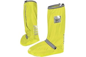 PERLETTI Ochraniacze na Buty Czarne Wodoodporne - Odporne na Deszcz Błoto Śnieg Mocne Wielorazowe Lekkie - Osłony na Buty z Antypoślizgową podeszwą i Odblaskowymi Wstawkami