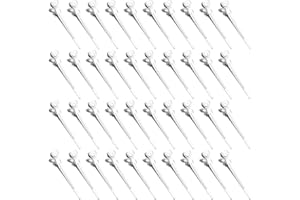 GXGM 40 pz Fermagli per capelli a becco d'anatra Clip per capelli in metallo pinze adatte allo styling dei capelli Mollette a becchi d'oca per acconciature Donna