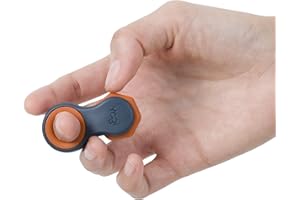 LIGHTBULB IDEAS Yogi Jouet Fidget, Spinners Fidget pour adultes, Soulagement de l'anxiété, Parfait pour le ADHD le ADD et l'autisme Jouets Fidget silencieux pour adultes et enfants, Cinq tailles d'anneaux - Supernova