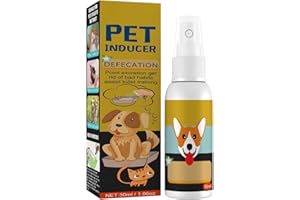 GHEART Entrenamiento Defecación Spray,Inductor para Mascotas,Espray de Entrenamiento para Orinal para Mascotas,Inductor de Spray para Perros,Pet Toilet Training Aid,Spray Inductor para Mascotas